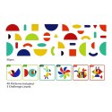 WOOPIE GREEN Drewniana Układanka Montessori 40 Wzorów do Odtworzenia 55 el. Certyfikat FSC WOOPIE GREEN Drewniana Układanka Montessori 40 Wzorów do Odtworzenia 55 el. Certyfikat FSC
