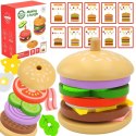 WOOPIE GREEN Drewniany Burger Restauracja Układanka dla Dzieci 15 el. Certyfikat FSC WOOPIE GREEN Drewniany Burger Restauracja Układanka dla Dzieci 15 el. Certyfikat FSC