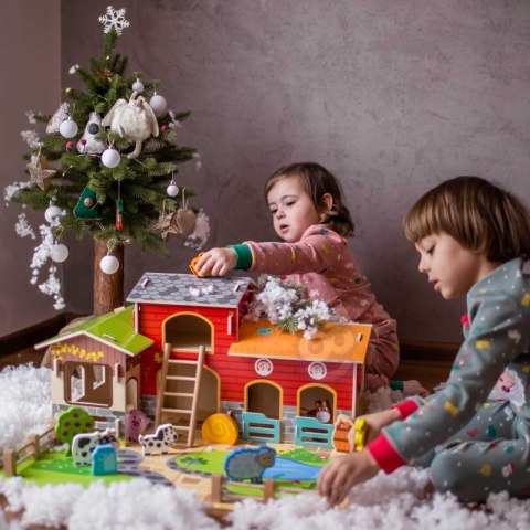 WOOPIE GREEN Mega Farma Figurki Zwierząt Stajnia Obora Kurnik 18 el. WOOPIE GREEN Mega Farma Figurki Zwierząt Stajnia Obora Kurnik 18 el.