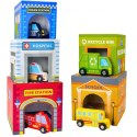 WOOPIE GREEN Układanka Kostki Miasto Pojazdy w Pudełkach + Figurki 10 el. WOOPIE GREEN Układanka Kostki Miasto Pojazdy w Pudełkach + Figurki 10 el.