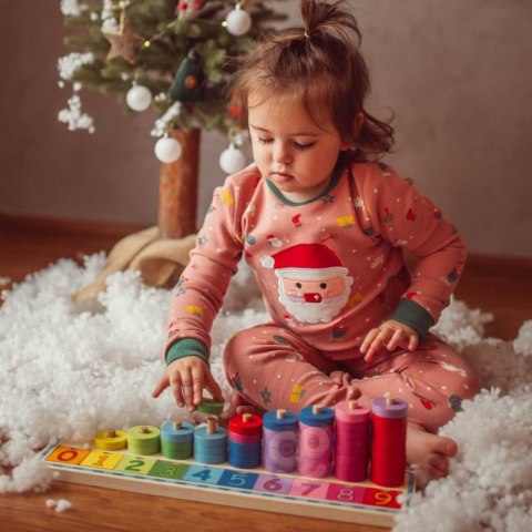 WOOPIE GREEN Układanka Nauka Liczenia i Kolorów Montessori 56 el. WOOPIE GREEN Układanka Nauka Liczenia i Kolorów Montessori 56 el.