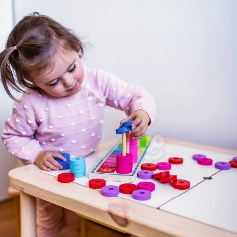 WOOPIE GREEN Układanka Nauka Liczenia i Kolorów Montessori 56 el. WOOPIE GREEN Układanka Nauka Liczenia i Kolorów Montessori 56 el.