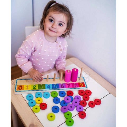 WOOPIE GREEN Układanka Nauka Liczenia i Kolorów Montessori 56 el. WOOPIE GREEN Układanka Nauka Liczenia i Kolorów Montessori 56 el.
