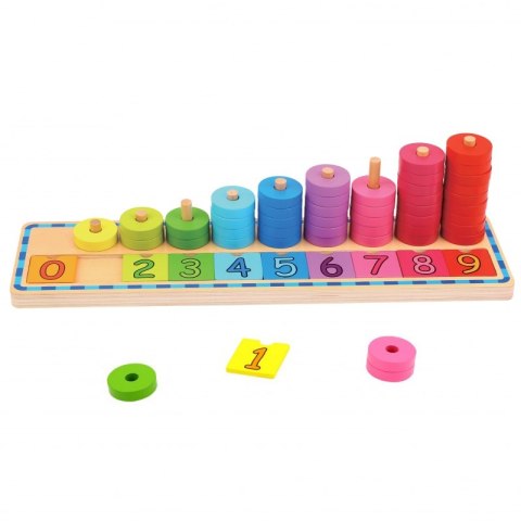 WOOPIE GREEN Układanka Nauka Liczenia i Kolorów Montessori 56 el. WOOPIE GREEN Układanka Nauka Liczenia i Kolorów Montessori 56 el.