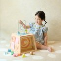 CLASSIC WORLD Drewniana Kostka Edukacyjna Sensoryczna 6w1 CLASSIC WORLD Drewniana Kostka Edukacyjna Sensoryczna 6w1
