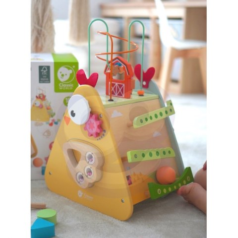 CLASSIC WORLD Kostka Montessori 10w1 Szczęśliwa Farma XXL CLASSIC WORLD Kostka Montessori 10w1 Szczęśliwa Farma XXL