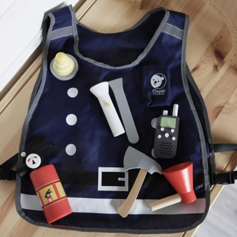 CLASSIC WORLD Little Firefighter Set Costume Tools 8 pcs. CLASSIC WORLD Little Firefighter Set Costume Tools 8 pcs.