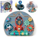 CLASSIC WORLD Tablica Manipulacyjna Wielofunkcyjna 6w1 Rakieta CLASSIC WORLD Tablica Manipulacyjna Wielofunkcyjna 6w1 Rakieta
