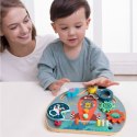 CLASSIC WORLD Tablica Manipulacyjna Wielofunkcyjna 6w1 Rakieta CLASSIC WORLD Tablica Manipulacyjna Wielofunkcyjna 6w1 Rakieta