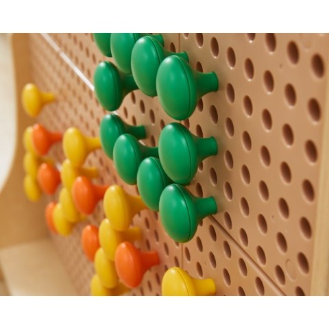 MASTERKIDZ Kolorowe Kołeczki Jumbo do Tablicy STEM 64 Szt. - 8 Kolorów MASTERKIDZ Kolorowe Kołeczki Jumbo do Tablicy STEM 64 Szt. - 8 Kolorów