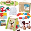 TOOKY TOY Box Pudełko XXL Montessori Edukacyjne 6w1 Sensoryczne 19-24 Mies TOOKY TOY Box Pudełko XXL Montessori Edukacyjne 6w1 Sensoryczne 19-24 Mies