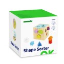 TOOKY TOY Drewniany Sorter Kolorowa Kostka z Kolorowymi Wzorami 13 el. TOOKY TOY Drewniany Sorter Kolorowa Kostka z Kolorowymi Wzorami 13 el.
