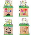 TOOKY TOY Kostka Edukacyjna Sorter Labirynt Przeplatanka Zwierzątka TOOKY TOY Kostka Edukacyjna Sorter Labirynt Przeplatanka Zwierzątka