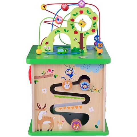 TOOKY TOY Kostka Edukacyjna Sorter Labirynt Przeplatanka Zwierzątka TOOKY TOY Kostka Edukacyjna Sorter Labirynt Przeplatanka Zwierzątka