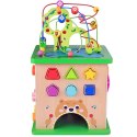 TOOKY TOY Kostka Edukacyjna Sorter Labirynt Przeplatanka Zwierzątka TOOKY TOY Kostka Edukacyjna Sorter Labirynt Przeplatanka Zwierzątka