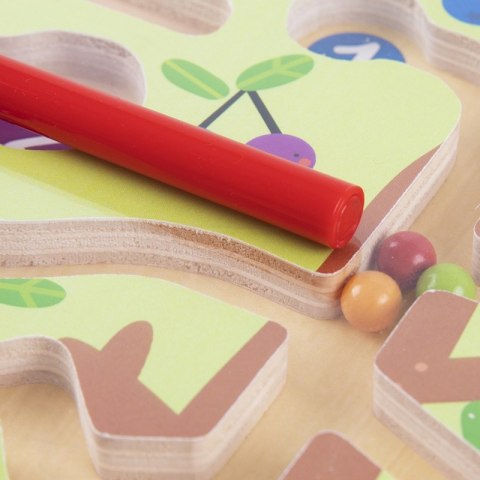 TOOKY TOY Labirynt Drzewko Owocowe Magnetyczne Nauka Liczenia TOOKY TOY Labirynt Drzewko Owocowe Magnetyczne Nauka Liczenia
