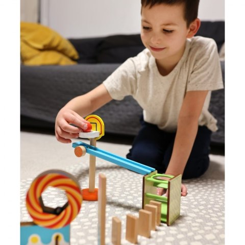 TOOKY TOY Tor Kulkowy Kulodrom Domino TOOKY TOY Tor Kulkowy Kulodrom Domino