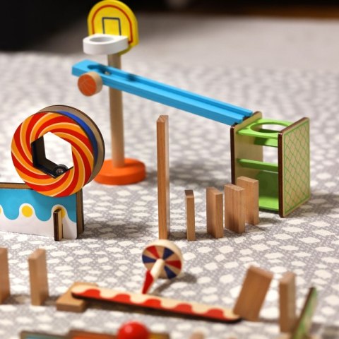 TOOKY TOY Tor Kulkowy Kulodrom Domino TOOKY TOY Tor Kulkowy Kulodrom Domino