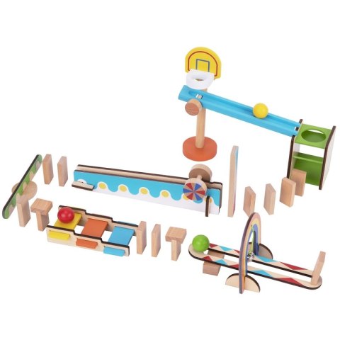 TOOKY TOY Tor Kulkowy Kulodrom Domino TOOKY TOY Tor Kulkowy Kulodrom Domino