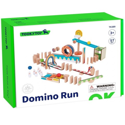TOOKY TOY Tor Kulkowy Kulodrom Domino TOOKY TOY Tor Kulkowy Kulodrom Domino