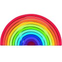 TOOKY TOY Układanka Drewniane Klocki Montessori Tęcza TOOKY TOY Układanka Drewniane Klocki Montessori Tęcza