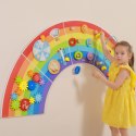 VIGA Drewniana Tablica Sensoryczno-Manipulacyjna EDU Tęcza Certyfikat FSC VIGA Drewniana Tablica Sensoryczno-Manipulacyjna EDU Tęcza Certyfikat FSC