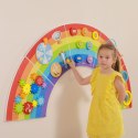 VIGA Drewniana Tablica Sensoryczno-Manipulacyjna EDU Tęcza Certyfikat FSC VIGA Drewniana Tablica Sensoryczno-Manipulacyjna EDU Tęcza Certyfikat FSC