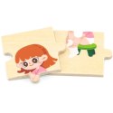 VIGA Drewniana Układanka Edukacyjna Dzieci Ubieranie Puzzle VIGA Drewniana Układanka Edukacyjna Dzieci Ubieranie Puzzle