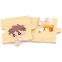 VIGA Drewniana Układanka Edukacyjna Dzieci Ubieranie Puzzle VIGA Drewniana Układanka Edukacyjna Dzieci Ubieranie Puzzle