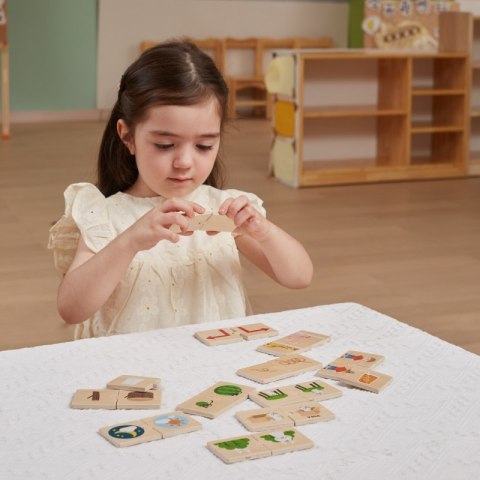 VIGA Drewniana Układanka Puzzle Przeciwieństwa VIGA Drewniana Układanka Puzzle Przeciwieństwa