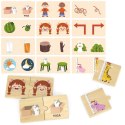 VIGA Drewniana Układanka Puzzle Przeciwieństwa VIGA Drewniana Układanka Puzzle Przeciwieństwa