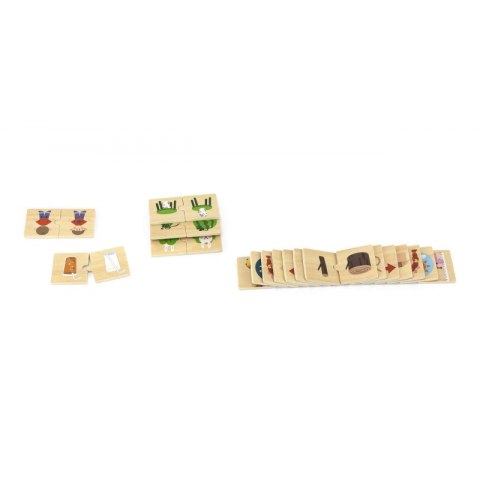 VIGA Drewniana Układanka Puzzle Przeciwieństwa VIGA Drewniana Układanka Puzzle Przeciwieństwa