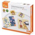 VIGA Drewniane Puzzle Układanka Dopasowanie Zawodów VIGA Drewniane Puzzle Układanka Dopasowanie Zawodów