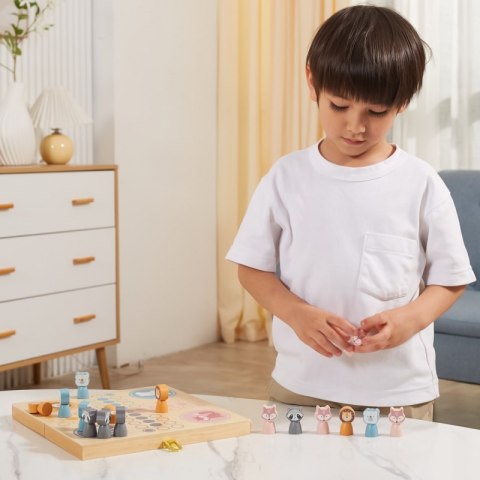 VIGA PolarB Drewniana gra Ludo Chińczyk VIGA PolarB Drewniana gra Ludo Chińczyk