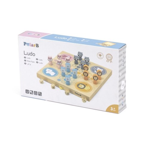 VIGA PolarB Drewniana gra Ludo Chińczyk VIGA PolarB Drewniana gra Ludo Chińczyk