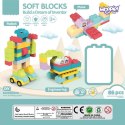 WOOPIE Duże Klocki Konstrukcyjne Edukacyjne dla Dzieci 86 el. - Wyparzanie w 120 stopniach WOOPIE Duże Klocki Konstrukcyjne Edukacyjne dla Dzieci 86 el. - Wyparzanie w 120 stopniach