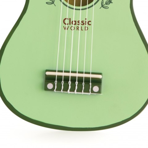 CLASSIC WORLD Drewniana Gitara Vintage dla Dzieci 3+ CLASSIC WORLD Drewniana Gitara Vintage dla Dzieci 3+