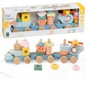 CLASSIC WORLD Montessori Kolejka Ocean Drewniana Układanka CLASSIC WORLD Montessori Kolejka Ocean Drewniana Układanka