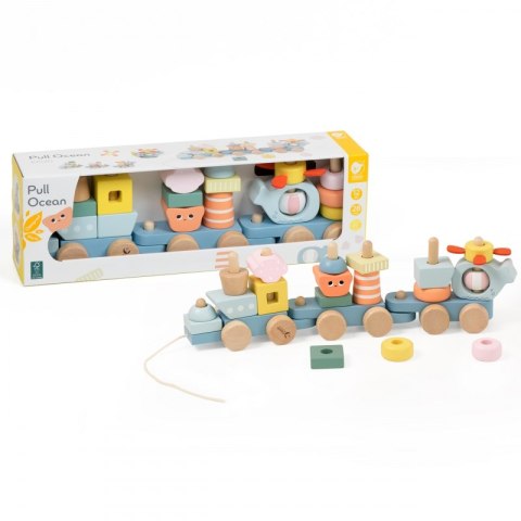 CLASSIC WORLD Montessori Kolejka Ocean Drewniana Układanka CLASSIC WORLD Montessori Kolejka Ocean Drewniana Układanka