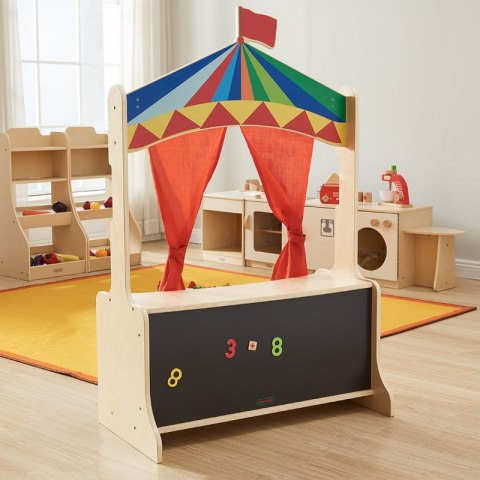MASTERKIDZ Drewniany Teatrzyk dla Lalek Sklep Stragan MASTERKIDZ Drewniany Teatrzyk dla Lalek Sklep Stragan