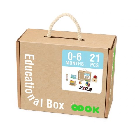 TOOKY TOY Box Pudełko XXL Montessori Edukacyjne 6w1 Sensoryczne 0-6 Mies TOOKY TOY Box Pudełko XXL Montessori Edukacyjne 6w1 Sensoryczne 0-6 Mies
