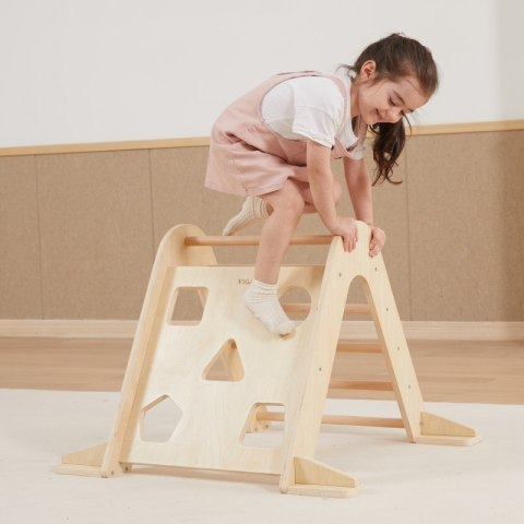 VIGA Drewniana Drabinka Pikler Trójkąt Wspinaczkowy Montessori VIGA Drewniana Drabinka Pikler Trójkąt Wspinaczkowy Montessori