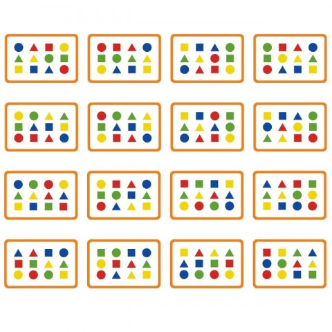VIGA Gra Logiczna Odwzoruj Kolory i Figury Montessori VIGA Gra Logiczna Odwzoruj Kolory i Figury Montessori