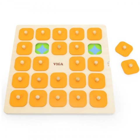 VIGA Gra Pamięciowa Memory Zgadnij Obrazki 10 Kart Montessori Duża VIGA Gra Pamięciowa Memory Zgadnij Obrazki 10 Kart Montessori Duża