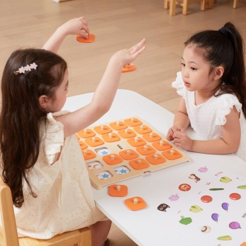 VIGA Gra Pamięciowa Memory Zgadnij Obrazki 10 Kart Montessori Duża VIGA Gra Pamięciowa Memory Zgadnij Obrazki 10 Kart Montessori Duża