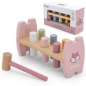VIGA PolarB Drewniana Przebijanka Wbijanka z Młoteczkiem Lisek Montessori VIGA PolarB Drewniana Przebijanka Wbijanka z Młoteczkiem Lisek Montessori