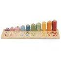 VIGA PolarB Drewniane Liczydło Sorter Nauka Liczb Montessori VIGA PolarB Drewniane Liczydło Sorter Nauka Liczb Montessori