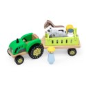 VIGA Traktor Drewniany Zwięrzatka Farma Zagroda VIGA Traktor Drewniany Zwięrzatka Farma Zagroda