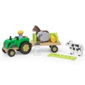 VIGA Traktor Drewniany Zwięrzatka Farma Zagroda VIGA Traktor Drewniany Zwięrzatka Farma Zagroda
