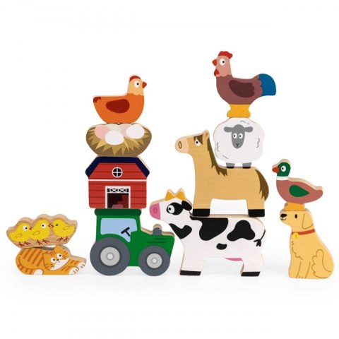 VIGA Układanka w Stosy Farma Zwierzęta VIGA Układanka w Stosy Farma Zwierzęta